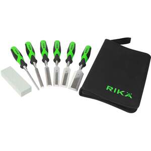 Rikä 7pc Bevel Edge Wood Chisel Set