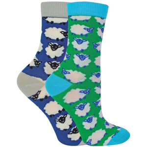 2 Pack Boys Animal Pattern Soft Breathable Bamboo Socks