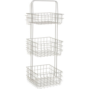 Kirby Three Tier White Storage Caddy