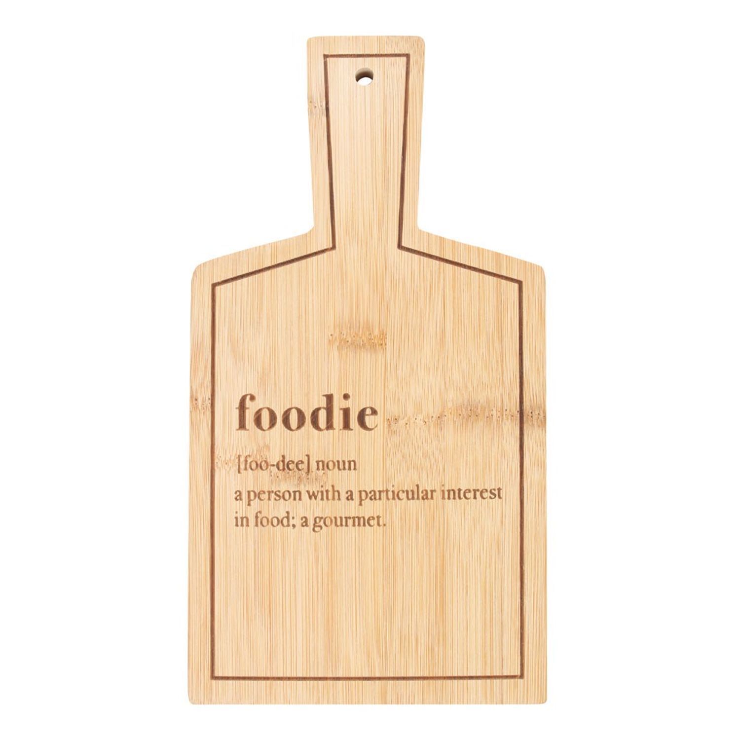 Image of Something Different Foodie Bamboo Chopping Board&hellip;