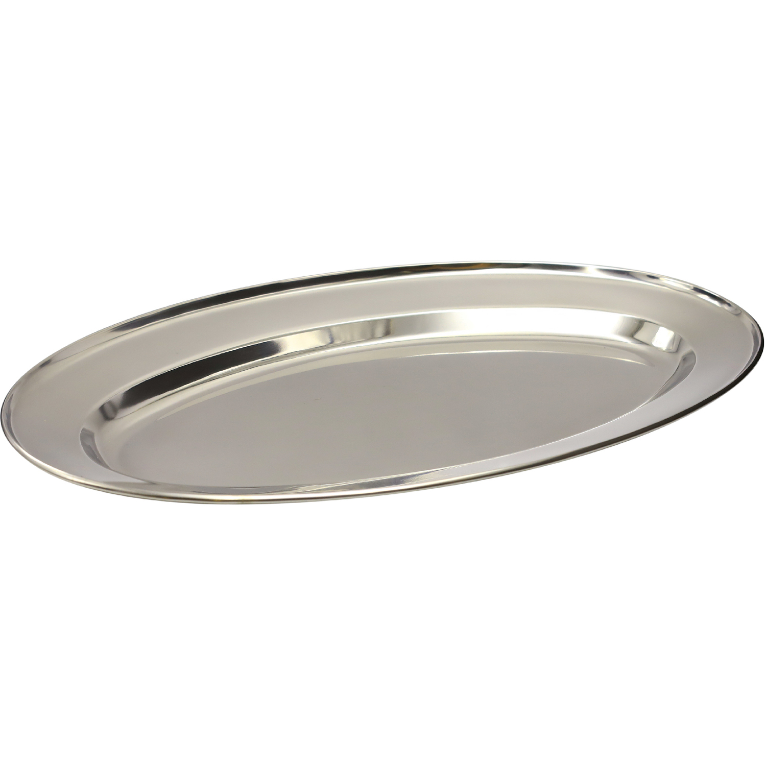 Image of Buckingham Oval Platter Serving Tray Stainless&hellip;