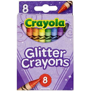 Crayola Glitter Specialty Crayons 8 Count