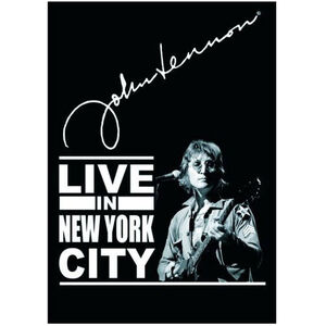 John Lennon Live In New York City Postcard