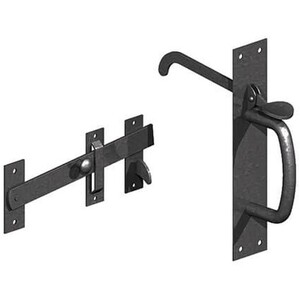 GateMate Black Suffolk Gate Latch