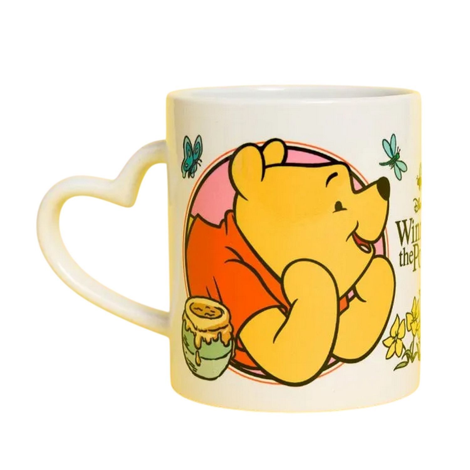 Winnie The Pooh Heart Mug - White