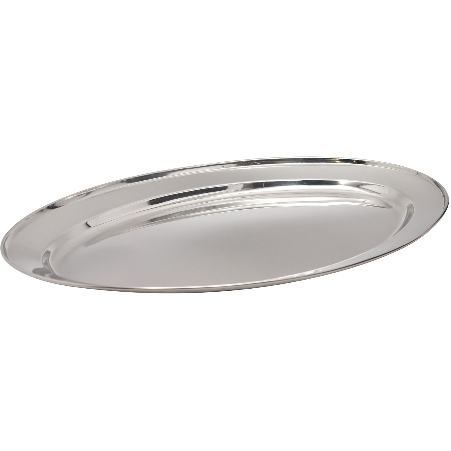 Image of Buckingham Oval Platter Serving Tray Stainless&hellip;