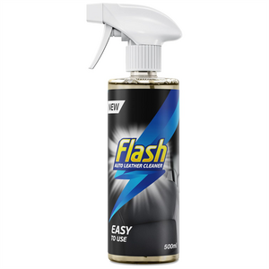 Flash Leather Cleaner Clean And Freshens Car Automotive Leather Upholstery 500ml