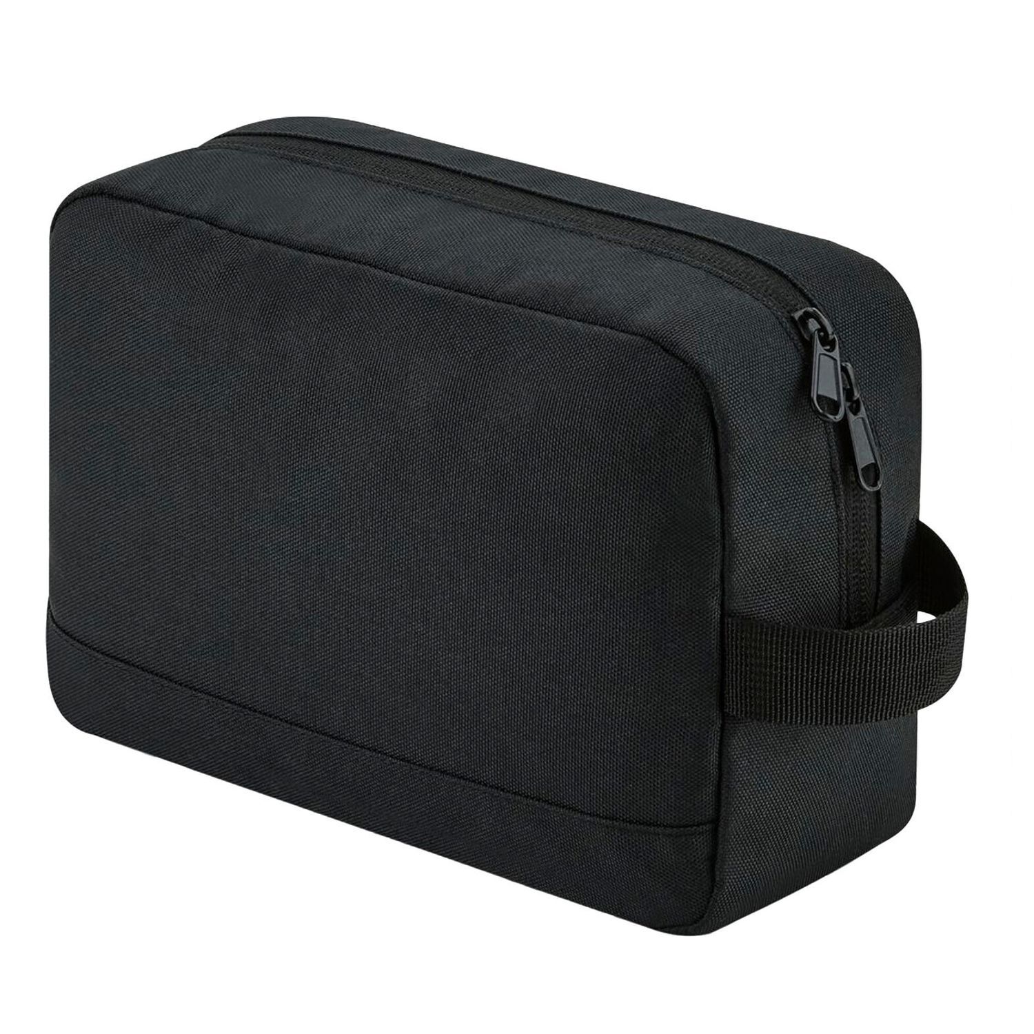 Bagbase Essential Recycled Toiletry Bag - Black