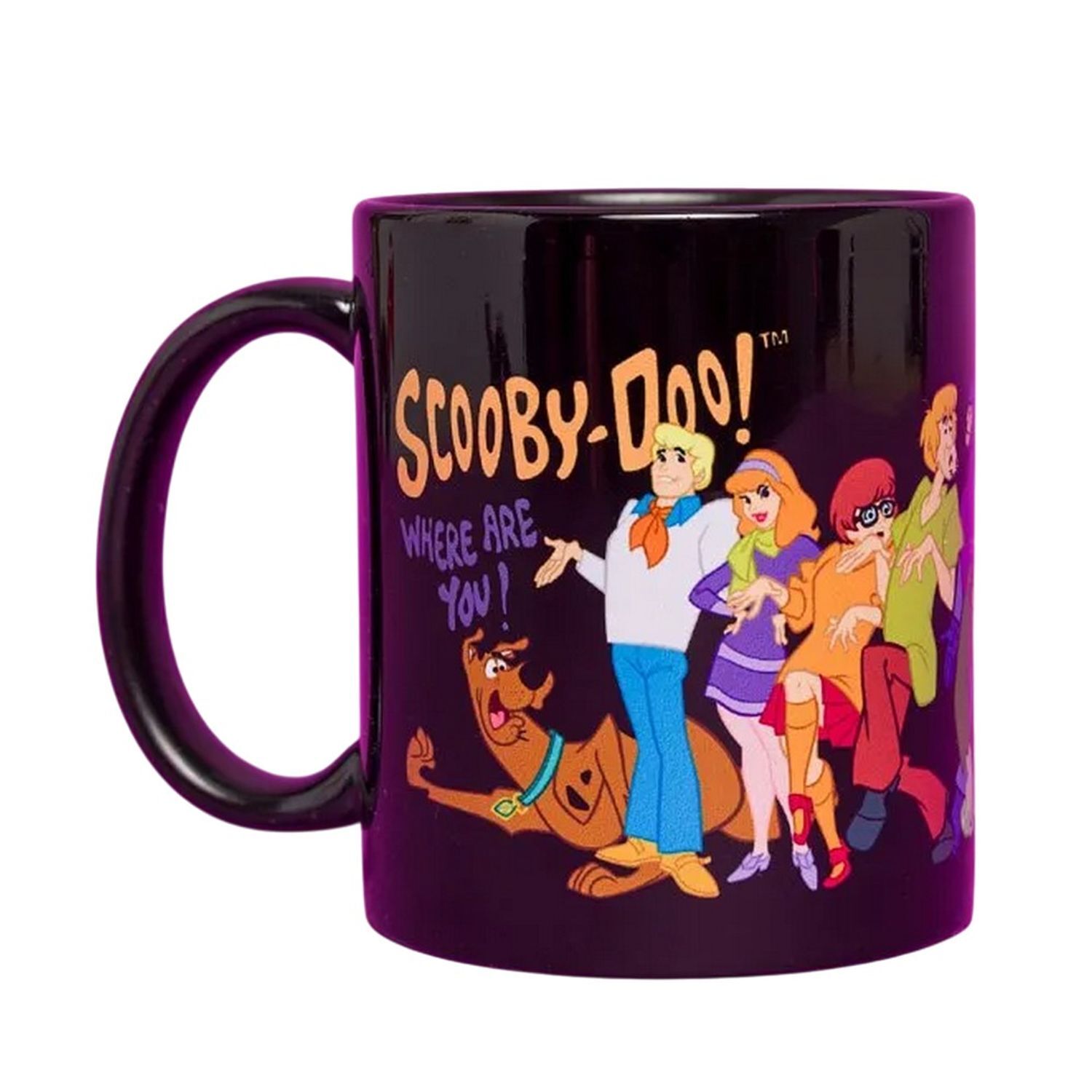 Scooby Doo Spooky Line Up Mug - Black