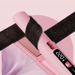 Cordless Hair Dryer Brush LCD Hot Air Styling Comb