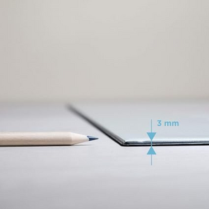 Smooth surface for writing and study activities