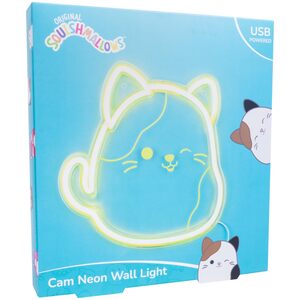 Cam The Cat Neon Wall Light | Officially Licensed | USB Powered | Vibrant Yellow Light | Wall...