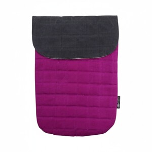 Purple Haze Padded Laptop Pouch Stonewash Cotton