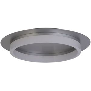 Silver LED Ceiling Flush
