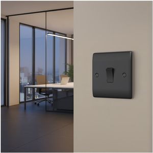 BG Nexus Metal 1 Gang Switch