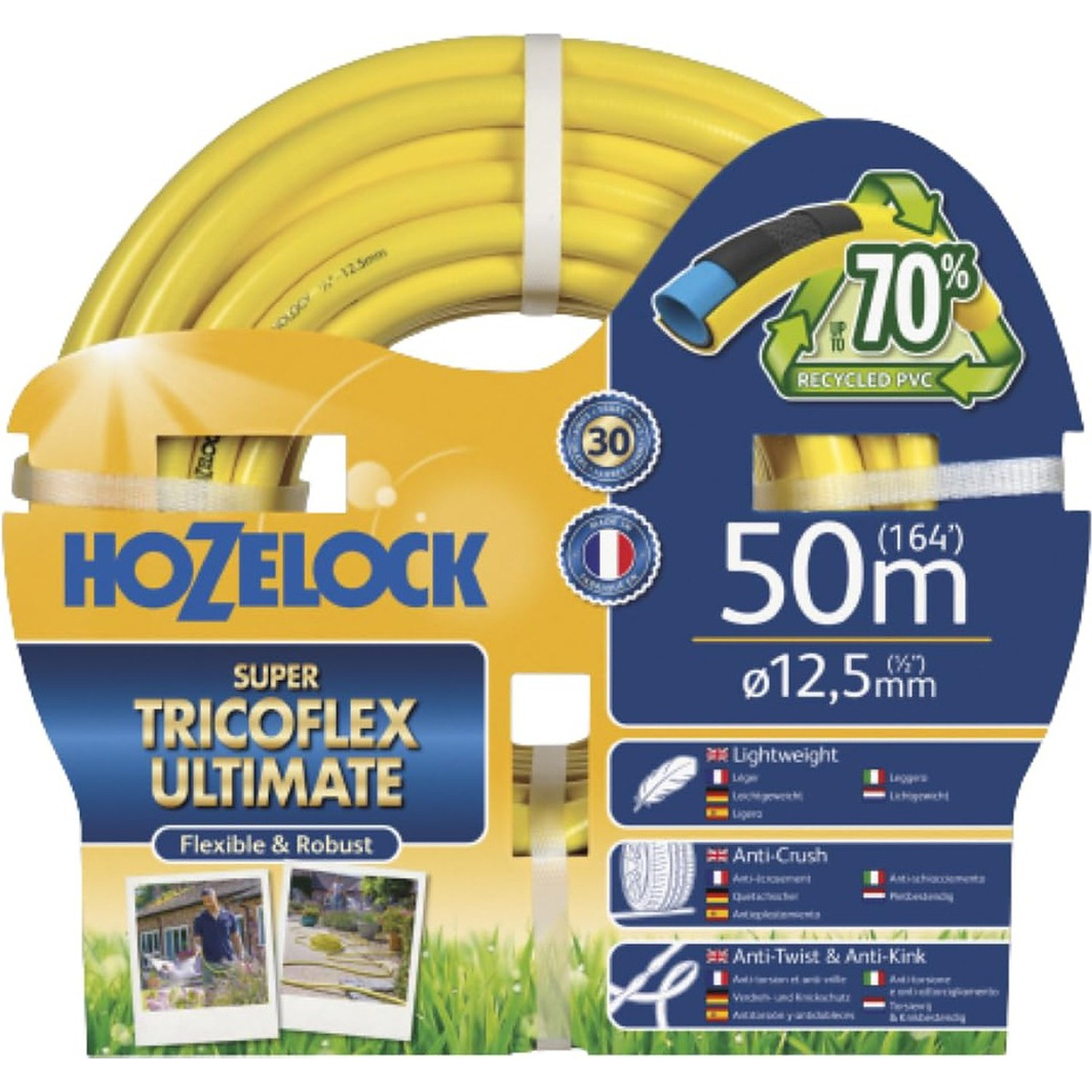 Hozelock Light 100-002-086 7850 Ultimate Hose 50M 12.5Mm (1/2In) Diameter - Image 8
