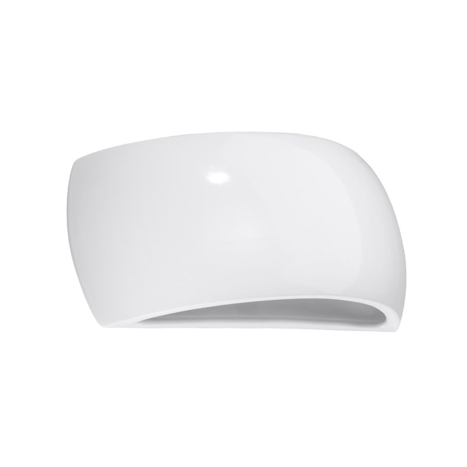Sollux Lighting Varnished Wall Lamp Pontius White Gloss - White
