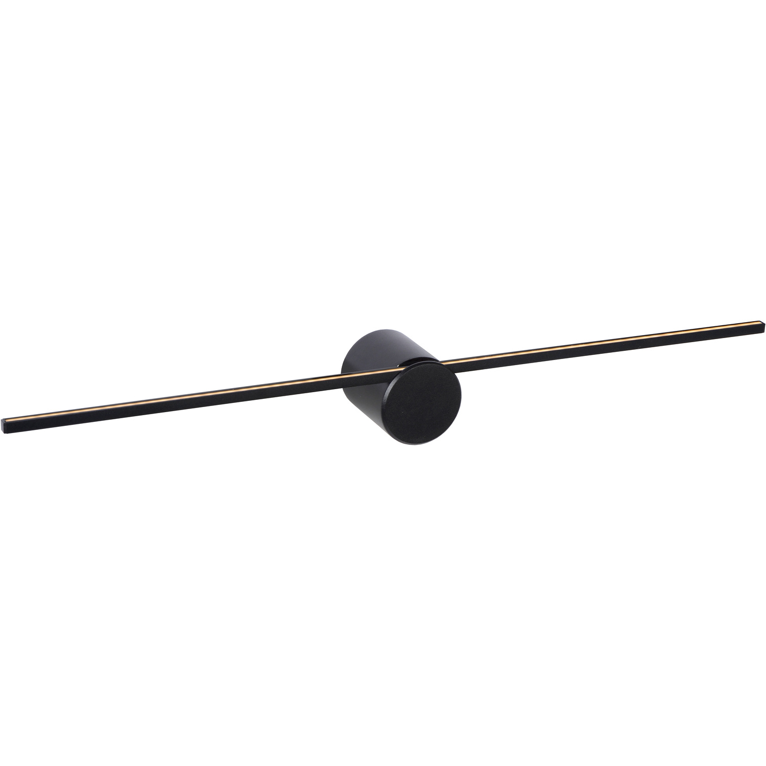 Mizar Modern Wall Light Bathroom - LED - 1x6W 2700K - IP44 - Black - Image 2