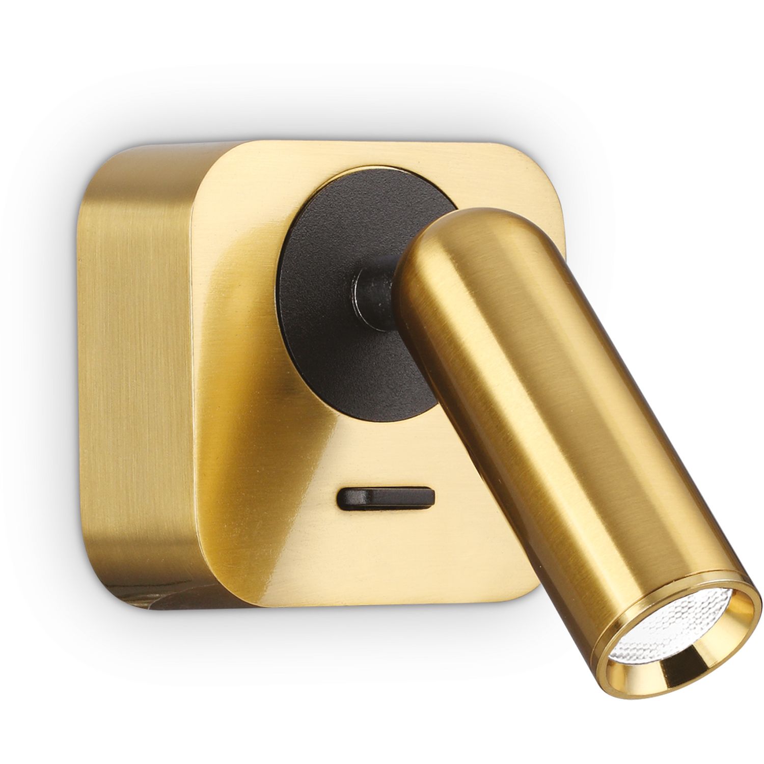 B&Q - Luminosa Bean Led Decorative Square Reading Light Brass3000K 3.5W - Image 2