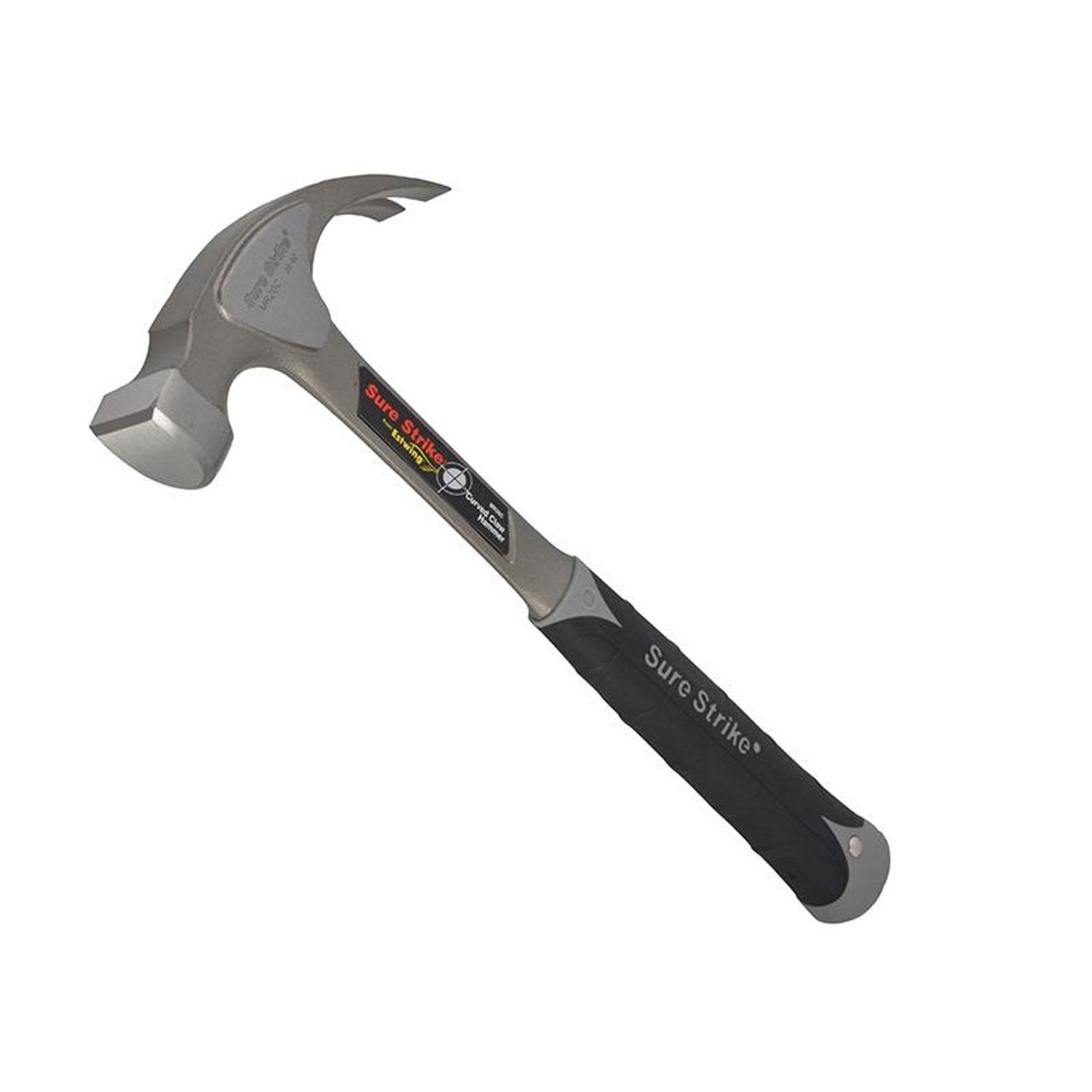 Estwing Sure Strike All Steel Curved Claw Hammer - Multi Colour