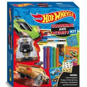 Hot Wheels Colouring and Activity Kit