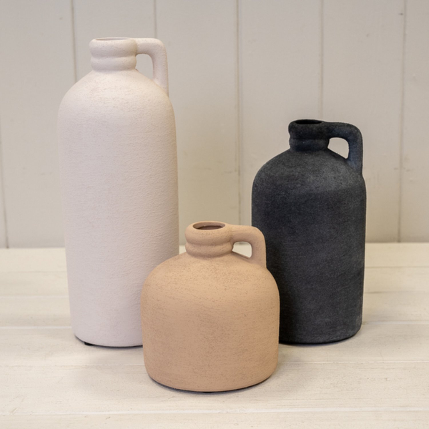 Kdmd Unisex Multicolor Grey Medium Textured Jug - Image 2