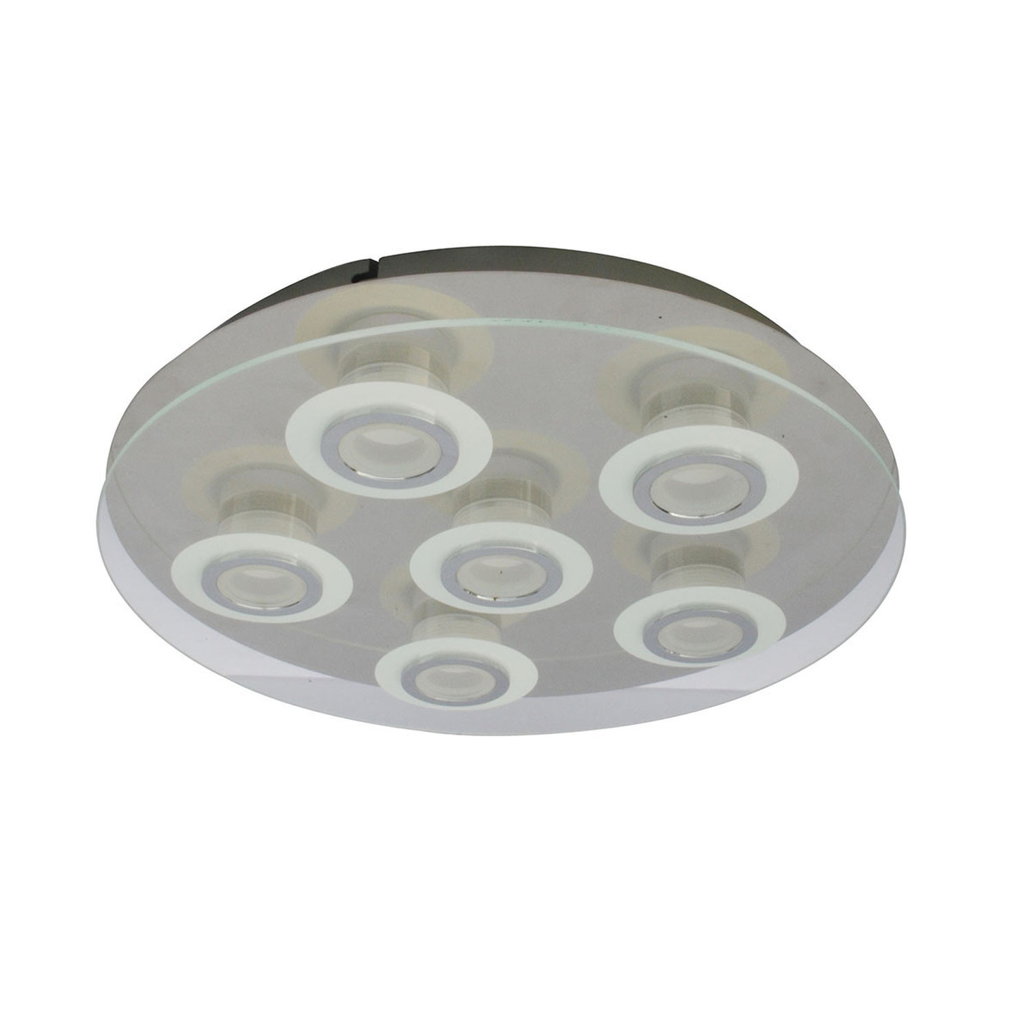 Italux Lighting Flavio Ceiling Light Chrome - Chrome
