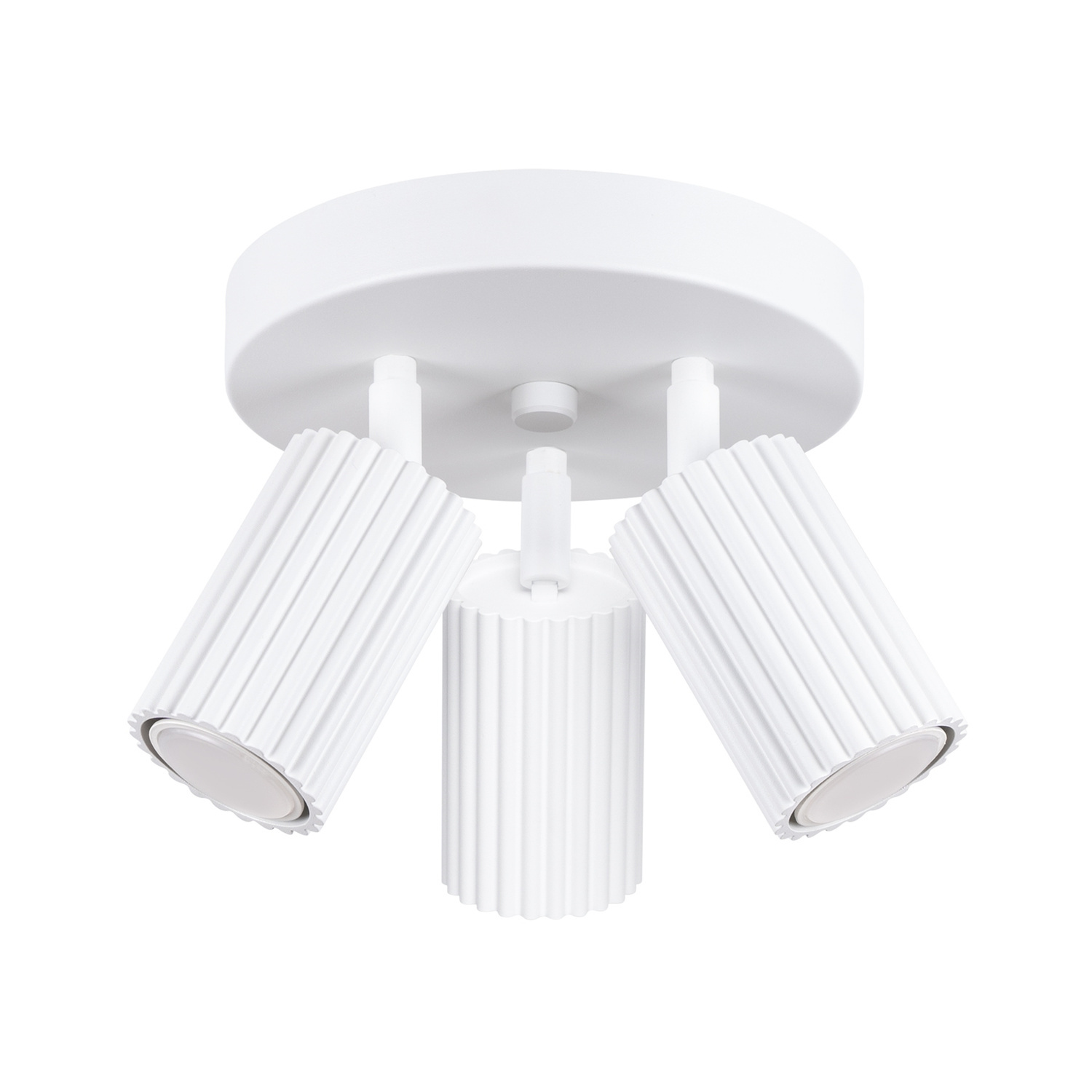 Sollux Lighting Ceiling Lamp Karbon 3P White - White