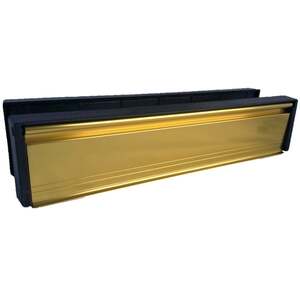 Gold Door Letter Box