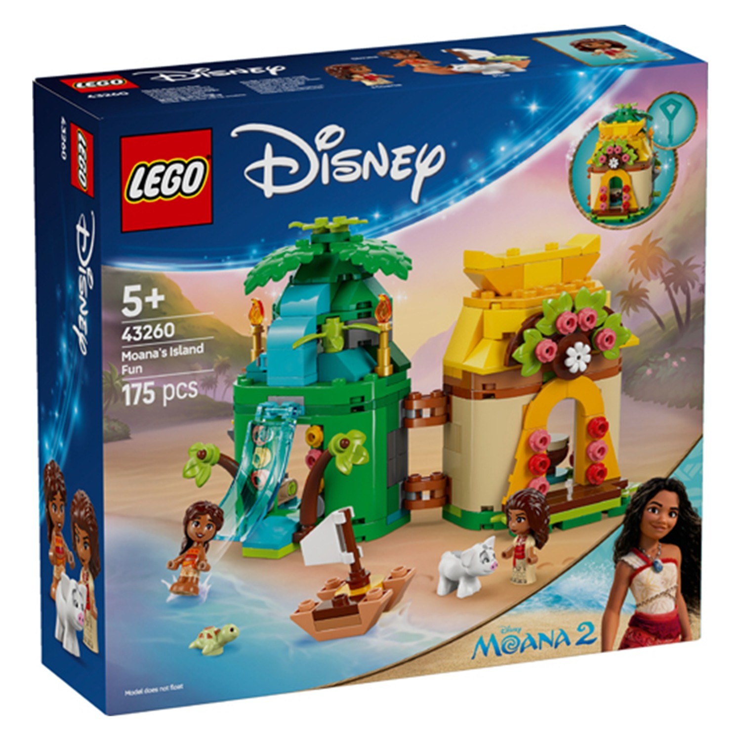 LEGO Disney Moana 2 Moana’s Island Fun Construction Set 43260 - Image 13