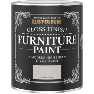 Rust-Oleum Gloss Furniture Paint Portland Stone