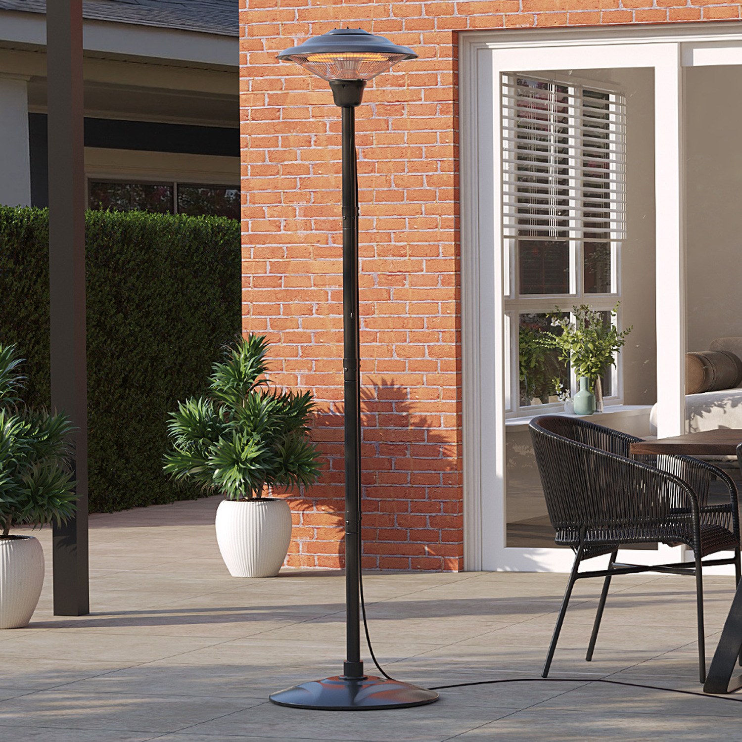 Freestanding Electric Patio Heater