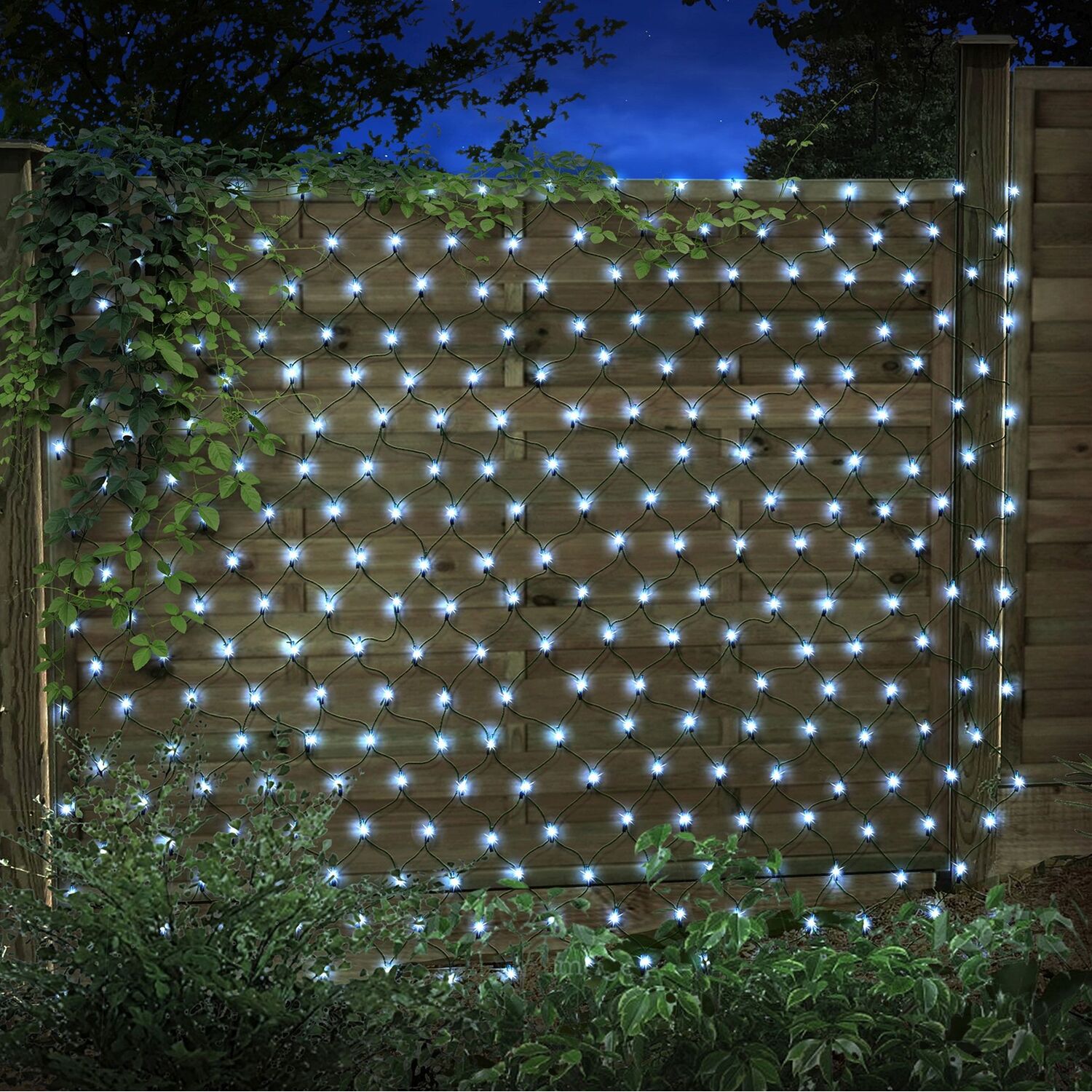 Image of Solar Trellis Net Lights 200 LED&hellip;