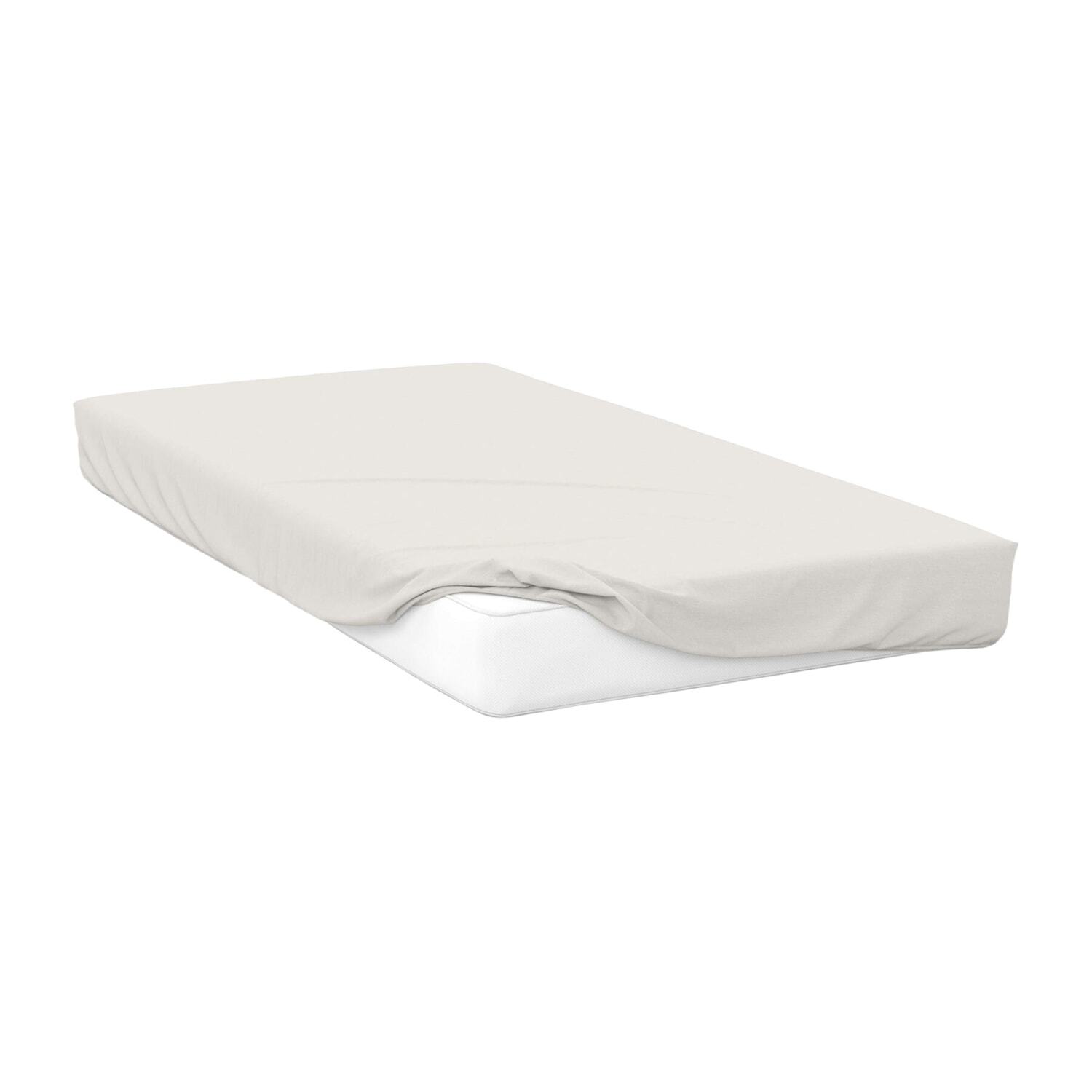 Premium Blend 500 Thread Count Fitted Sheet - BM289 - Ivory / Superking