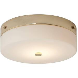Tamar 1 Light Large Flush Light - Polished Gold