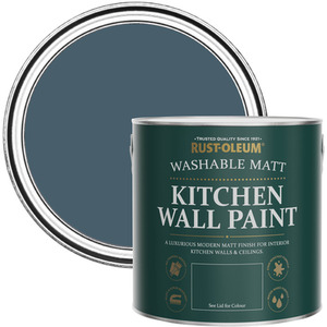 Rust-Oleum  Kitchen Wall Paint Matt  - Blueprint 2.5L