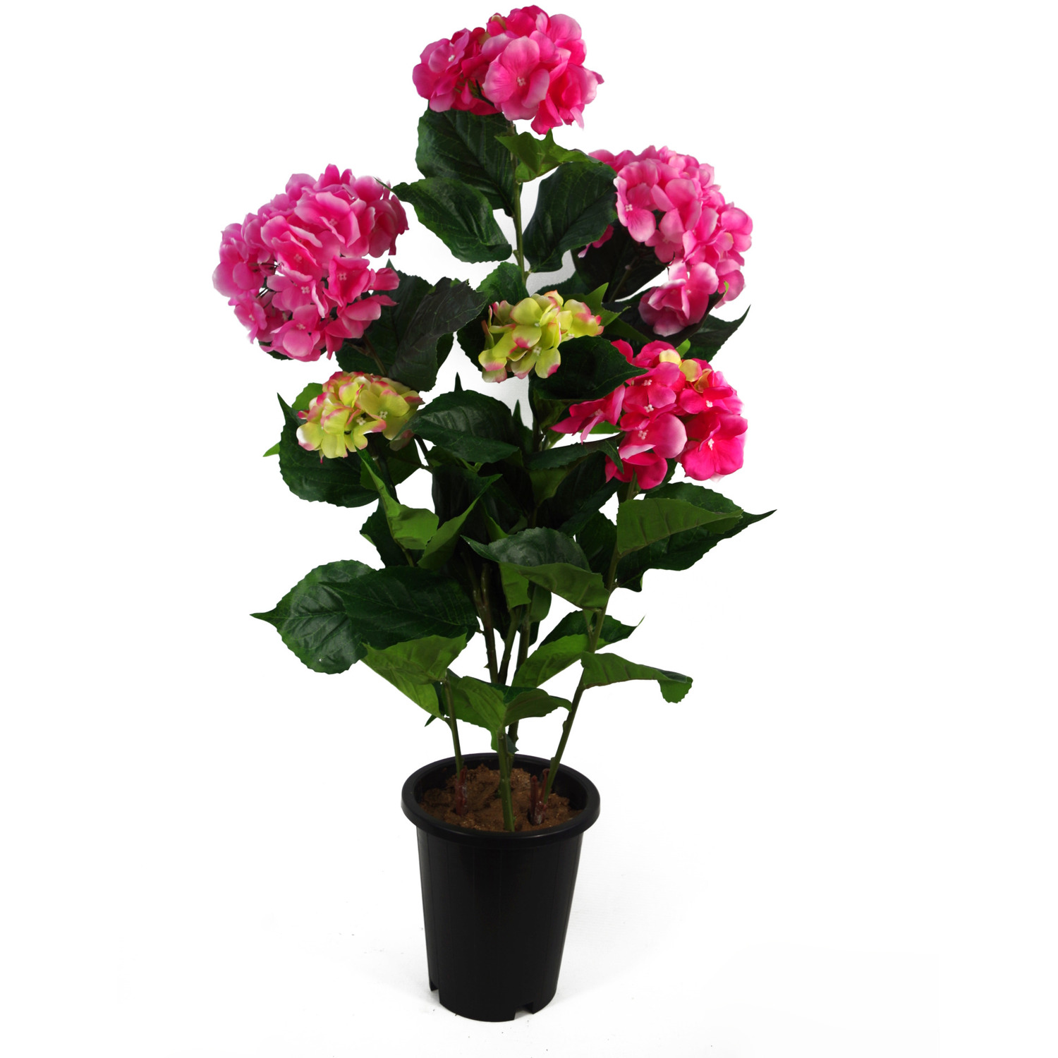 Leaf Unisex Pink 90Cm Artificial Hydrangea Plant With 200 Flowers - Image 6