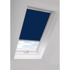 Aruba Blue Thermal out Skylight Roller Blinds (Velux Roof Windows G Codes)