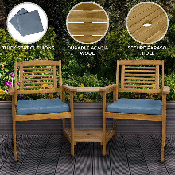 Companion Seat With Cushions
