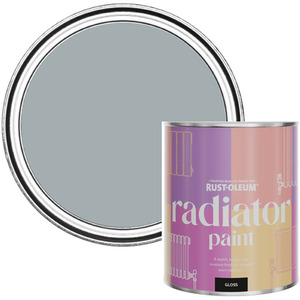 Rust-Oleum Radiator Paint in Gloss Finish - Mineral Grey 750ml