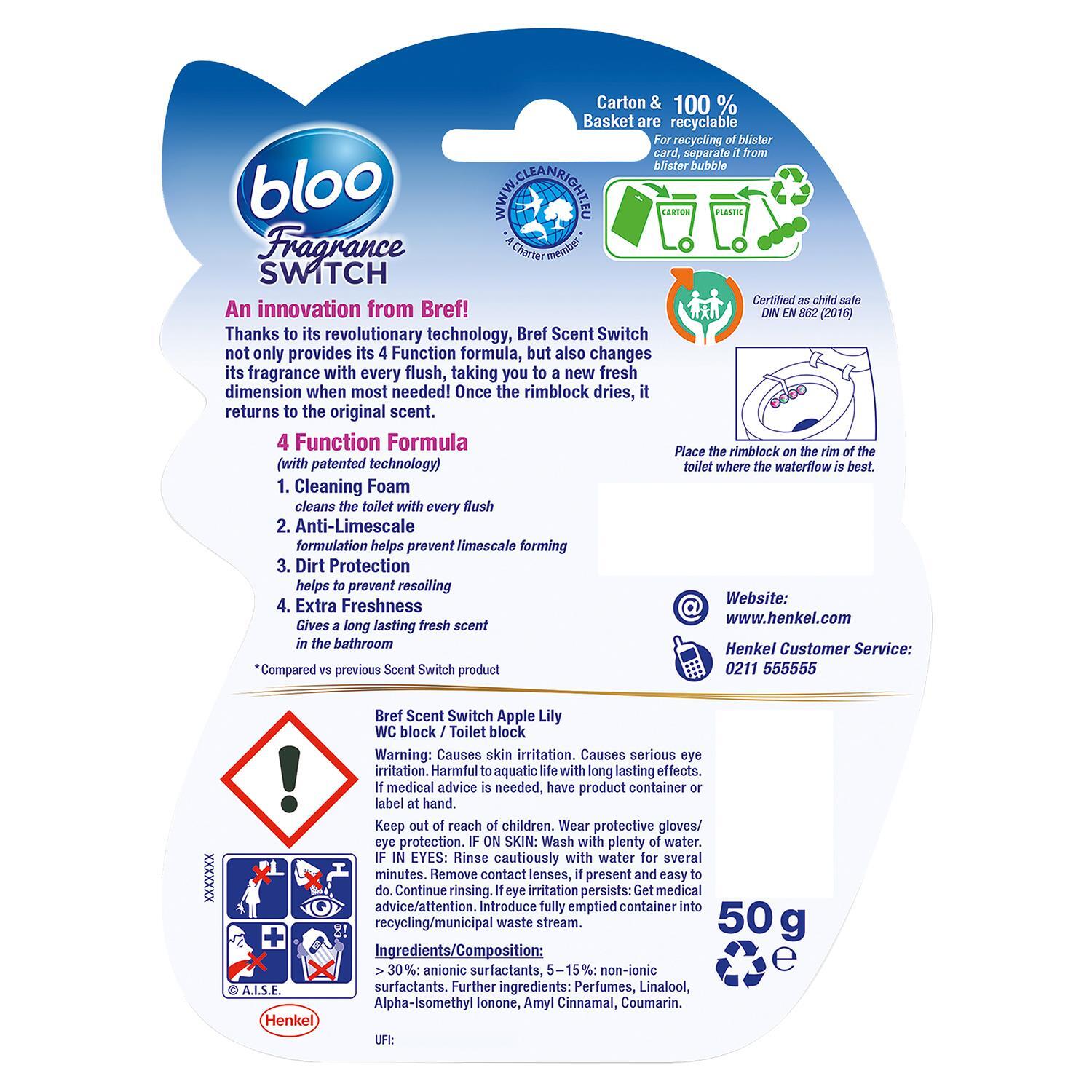 Image of Bloo Toilet Rim Blocks Fragrance Switch&hellip;