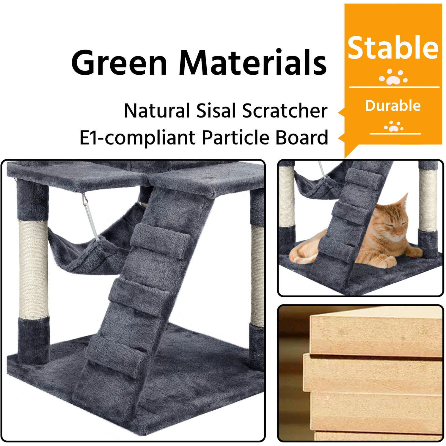 Scratching Post for Cats Gloria Jarama Tree Brown Wood Paper Sisal (35 x 100 x 60 cm)