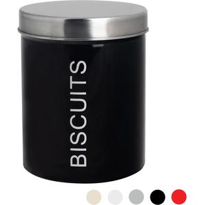 Round Metal Kitchen Biscuit Tin