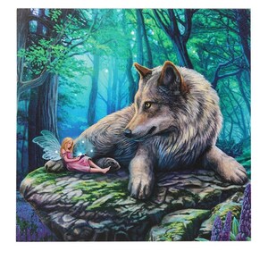 Lisa Parker's Fairy Stories Light Up Canvas Plaque