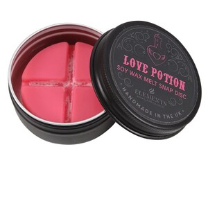 Love Potion Soy Wax Snap Disc