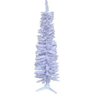 White Pencil Pine Christmas Tree with 236 Tips