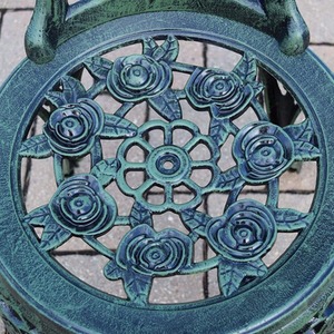 Green Home Source Rose Outdoor Garden Patio 2 Seater Bistro Set shot 5488447
