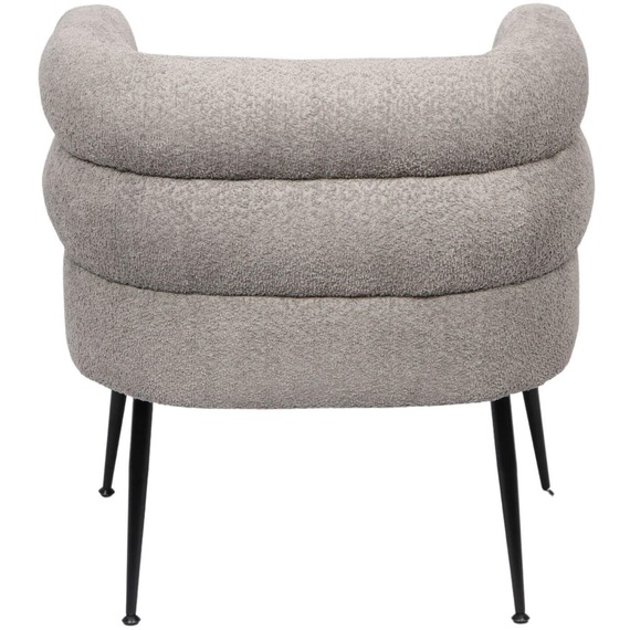 Home Source Barrel Boucle Accent Chair 