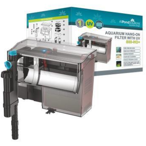 AllPondSolutions Hang On External Filter with 5w UV 800-HO PLUS