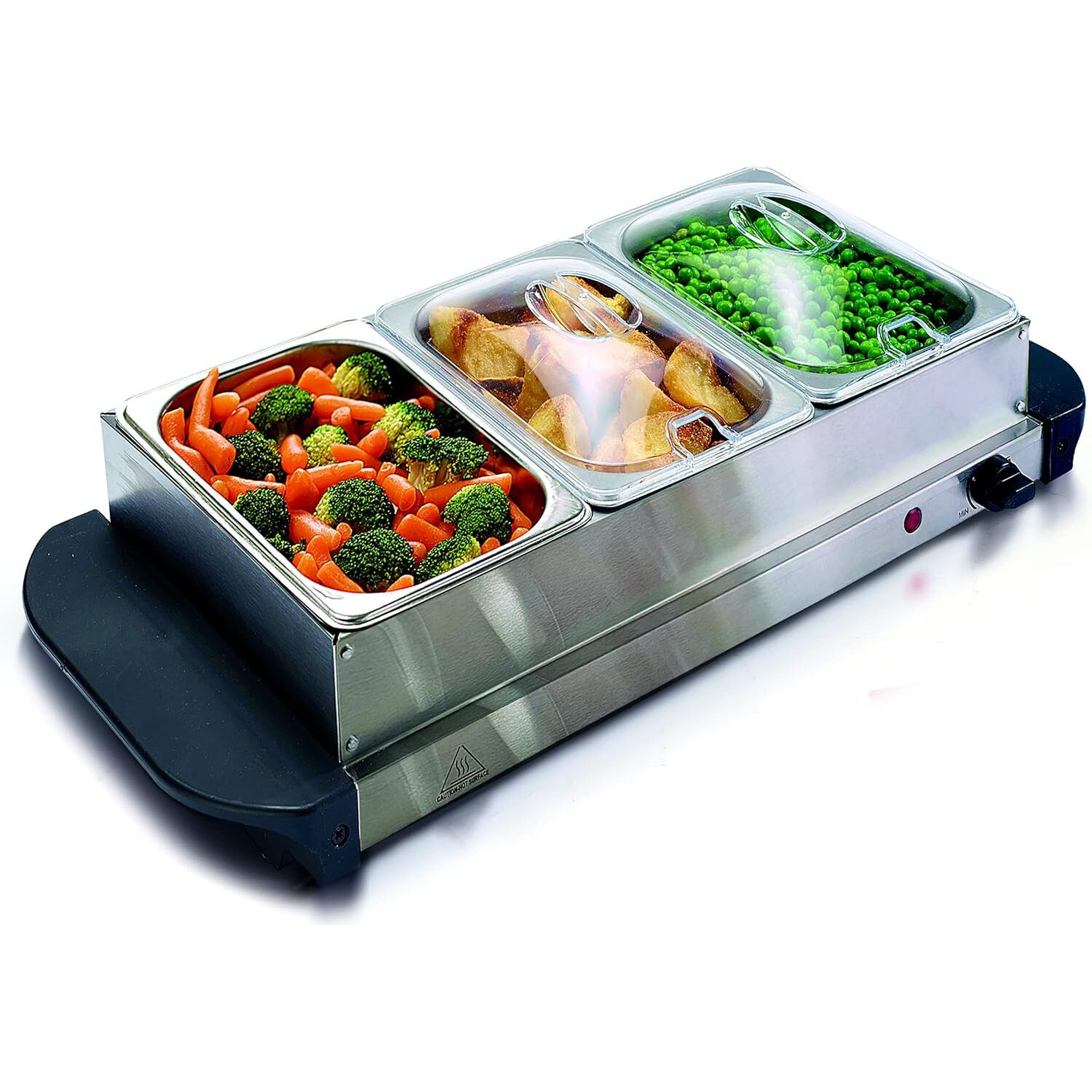 Image of 3 Section Buffet Warmer and Hot&hellip;